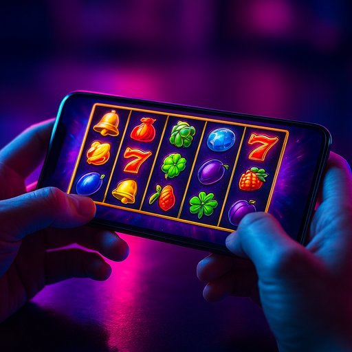 TK888 apk slots grid on smartphone screen