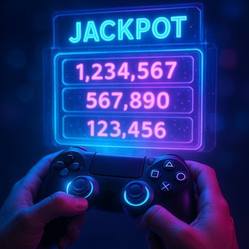 TK888 apk jackpot board with glowing counters